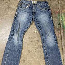Ariat M5 straight fit blue jeans 32x32