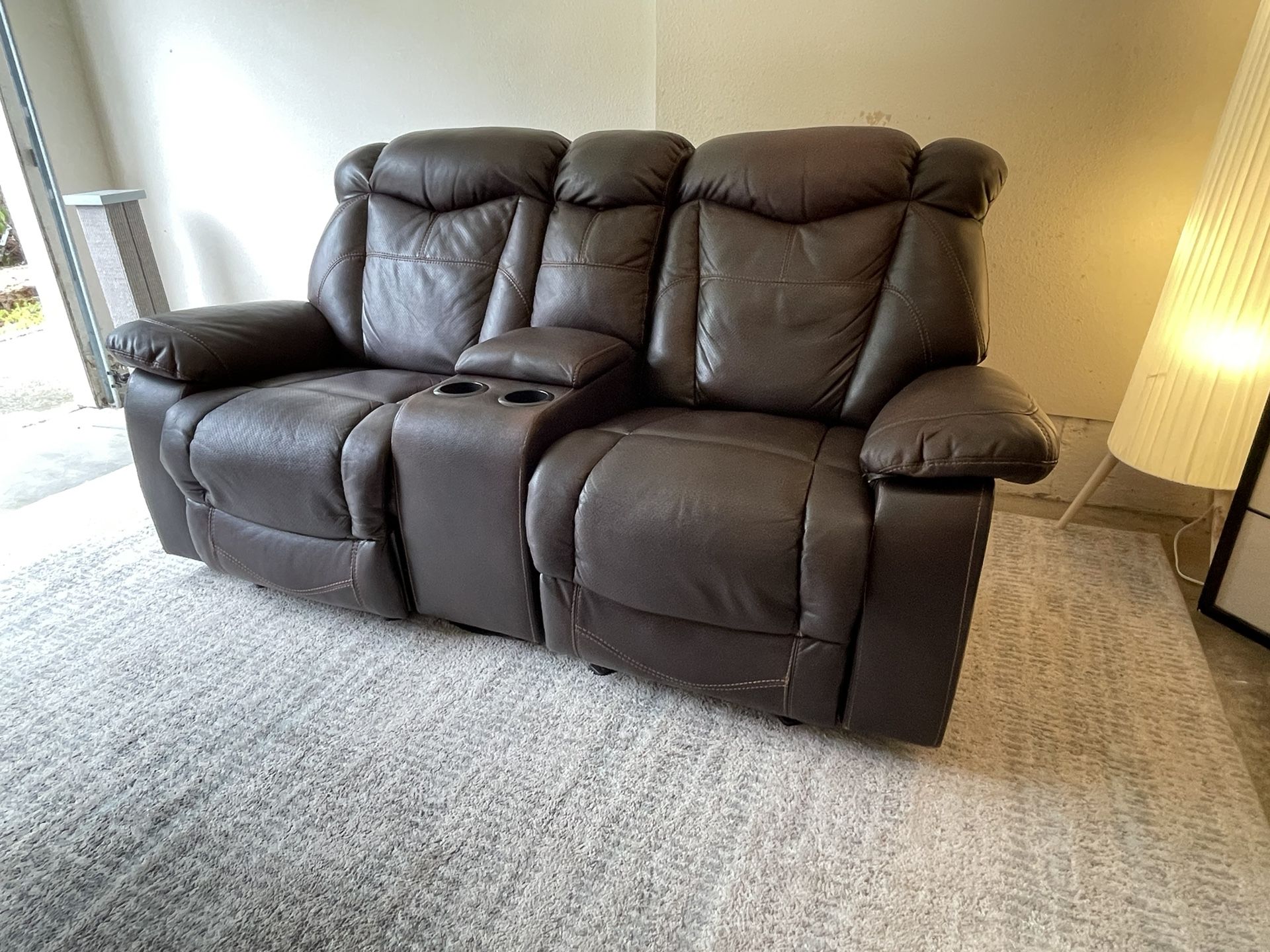 Double Recliner-Will Deliver
