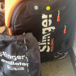 Slinger pickle ball launcher