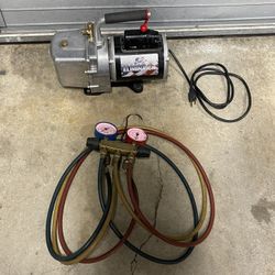 JB Industries Eliminator DV-6E 6CFM Vacuum Pump