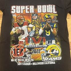 Super Bowl 56 Rams vs Bengals Tshirt