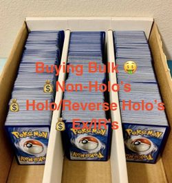 BUYING POKEMON CARD! Bulk Ex, Holos, Reverse Holos, Ex, IR Cards