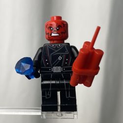 LEGO Minifigure sh0750 Red Skull Printed Legs Marvel Avengers 76201 Carter Rare
