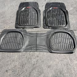 All weather Floor mats I had them on my ram 1500 they will fit any truck 
