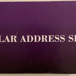Address Sign, solar powered, LED outdoor illuminated sign, House sign, waterproof