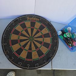 Authentic franklin dartboard