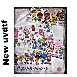 New strawberry shortcake uvdtf wraps