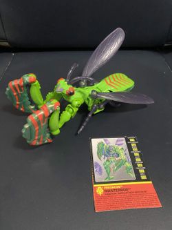 Vintage Beast Wars Manterror Deluxe Class (1997) - 100% Complete Figure with Card