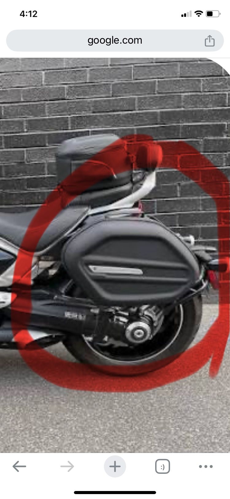 Triumph Rocket 3 Panniers