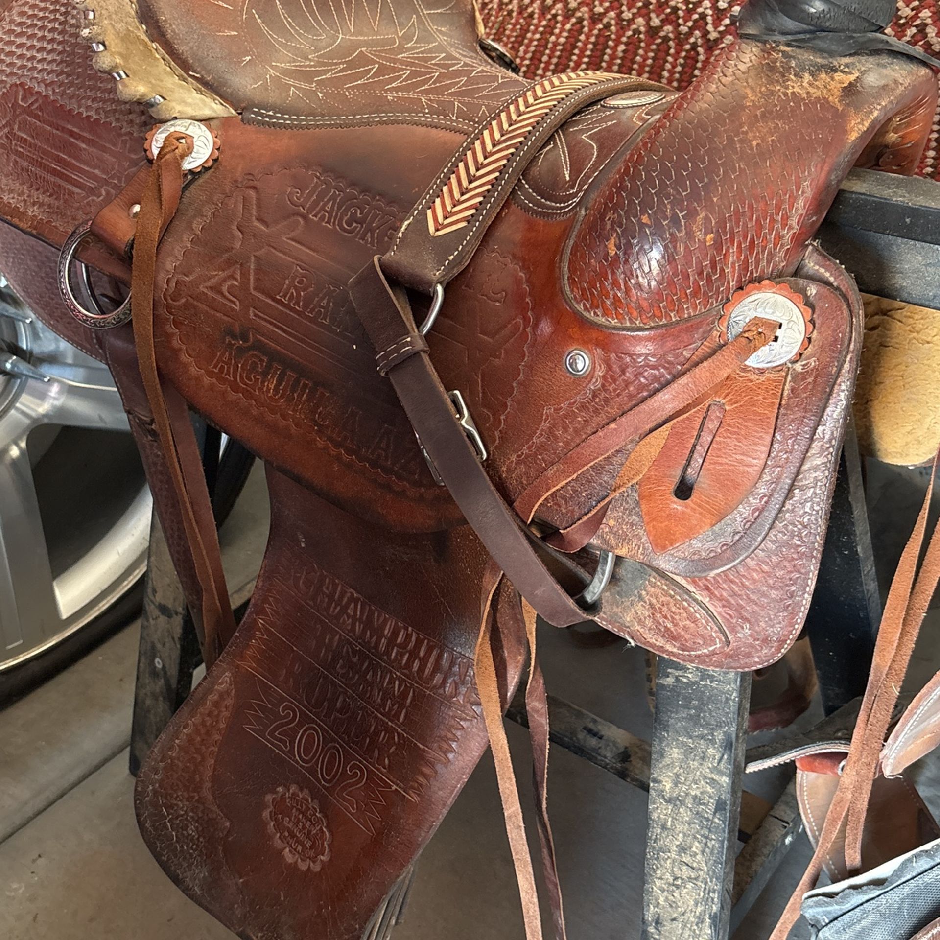 Roping Saddle