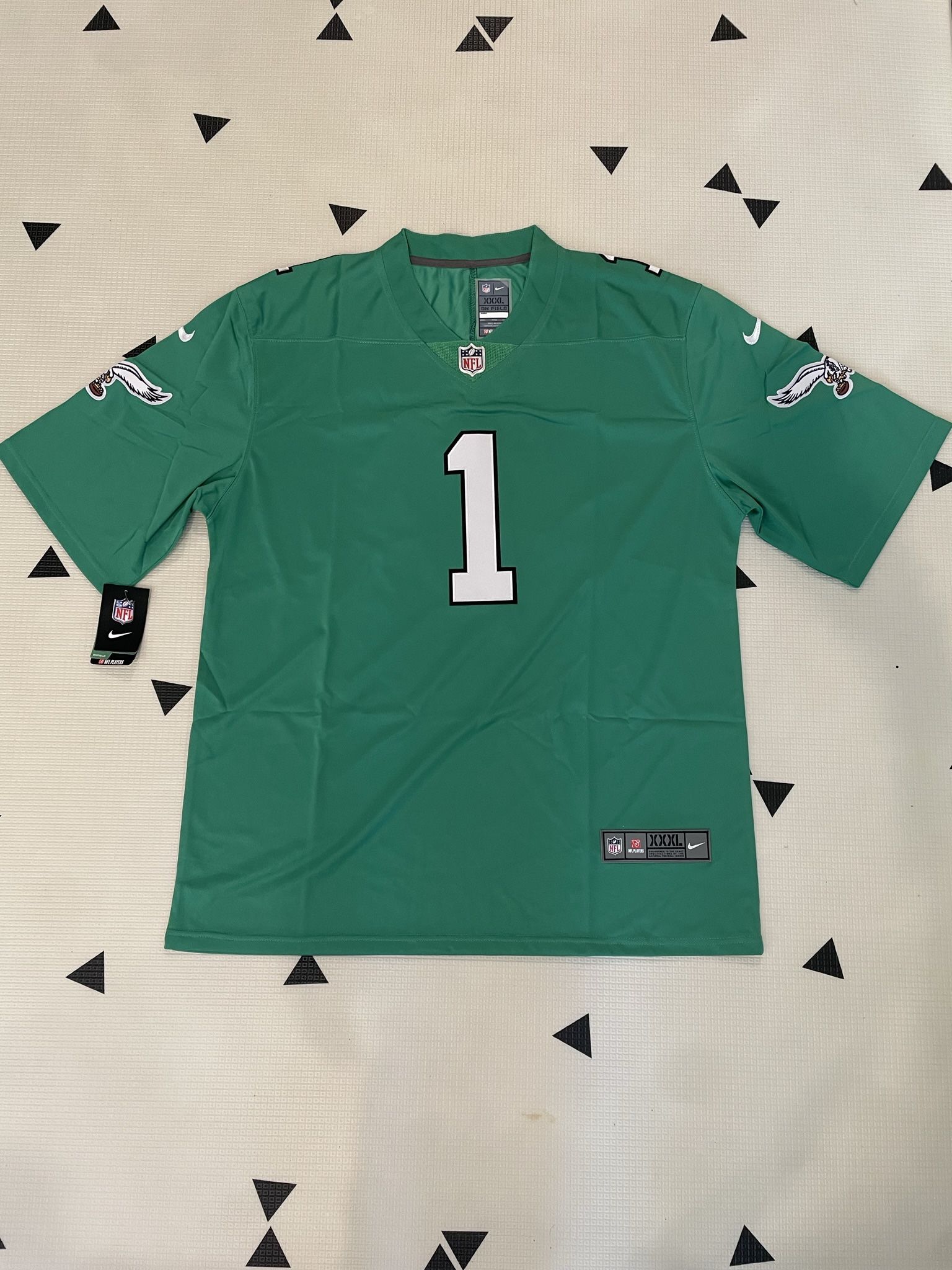 Men’s Philadelphia Eagles Hurts Stitched Jersey  S To 3xl