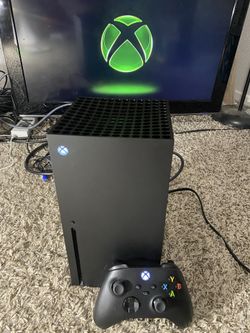 Microsoft Xbox Series X Console Black 1TB w/ HDMI & Power Cord - tested GTA 6 ready