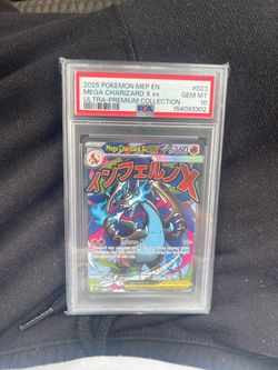 PSA 10 Mega Charizard X ex #023 Pokemon Card