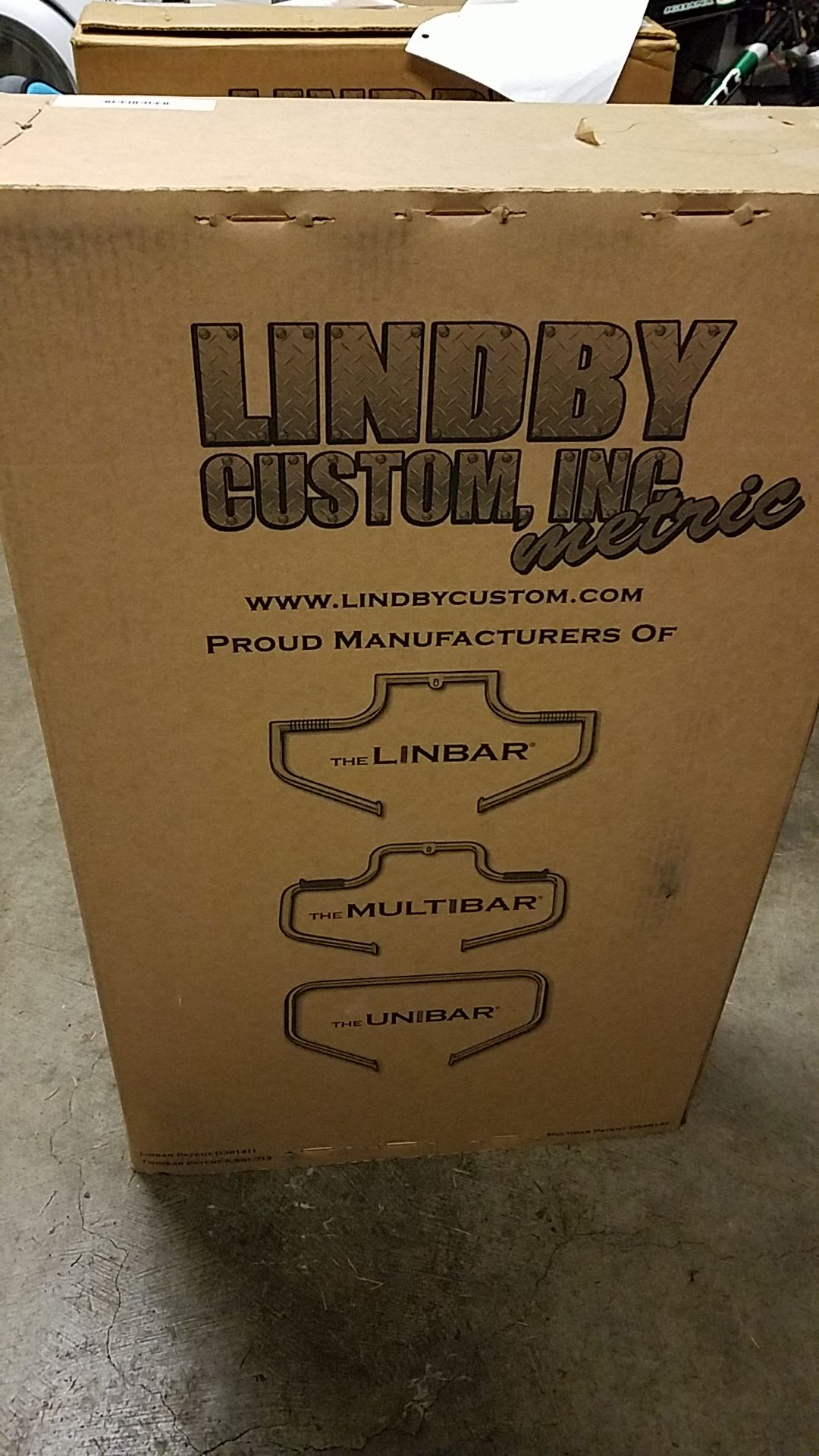 Lindby Custom highway crash bar for Harley Sportster