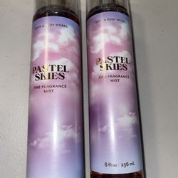 Bath & Body Works Pastel Skies Fine Fragrance Mist x 2