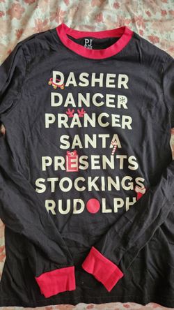 Ladies Long Sleeve Christmas Shirt 