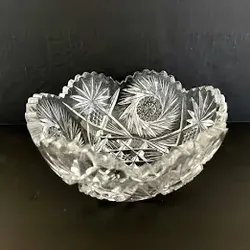 Crystal Glassware of all sizes and prices $20 & up