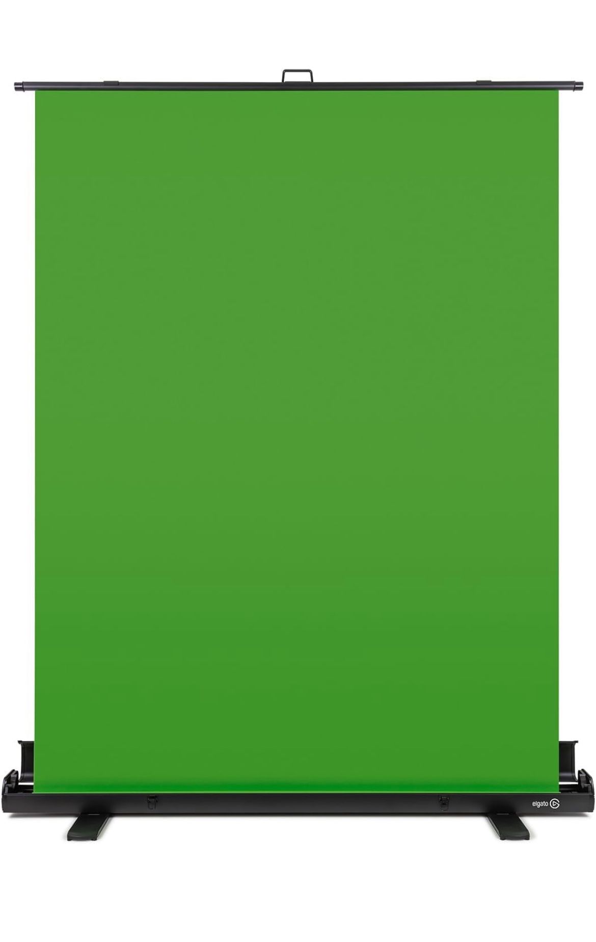 Elgato Green Screen - Collapsible Chroma Key Backdrop Wrinkle-Resistant Fabric quick set up