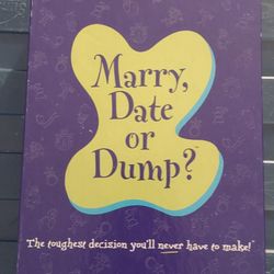 Marry, Date Or Dump? Game