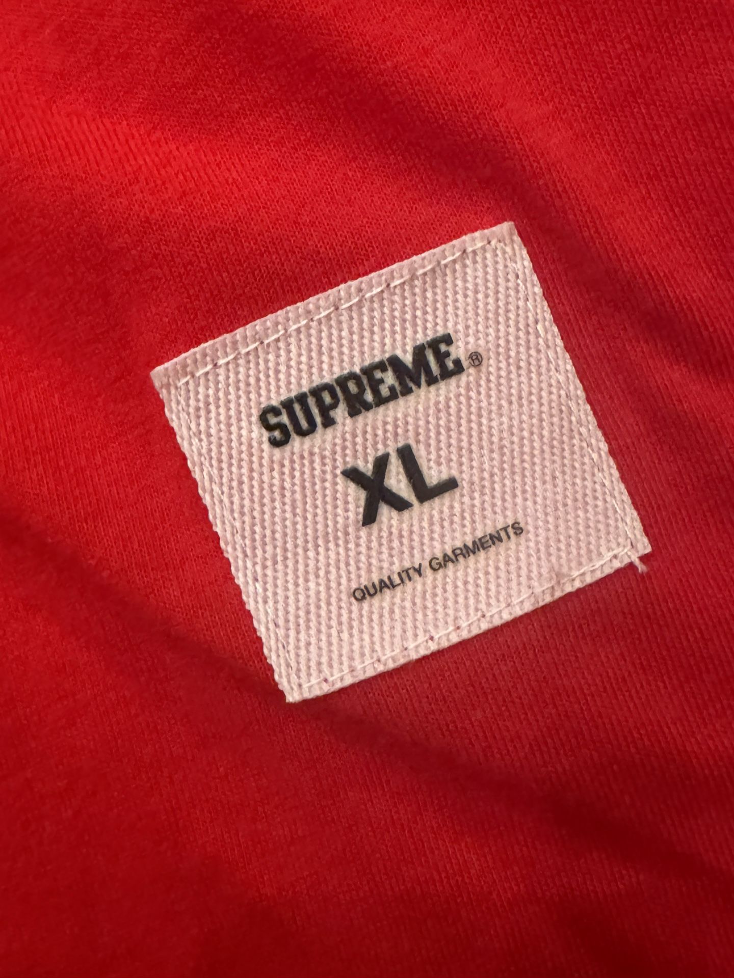 SUPREME WHITE CASTLE JERSEY 15SS MENS XL RED WHITE for Sale in Los