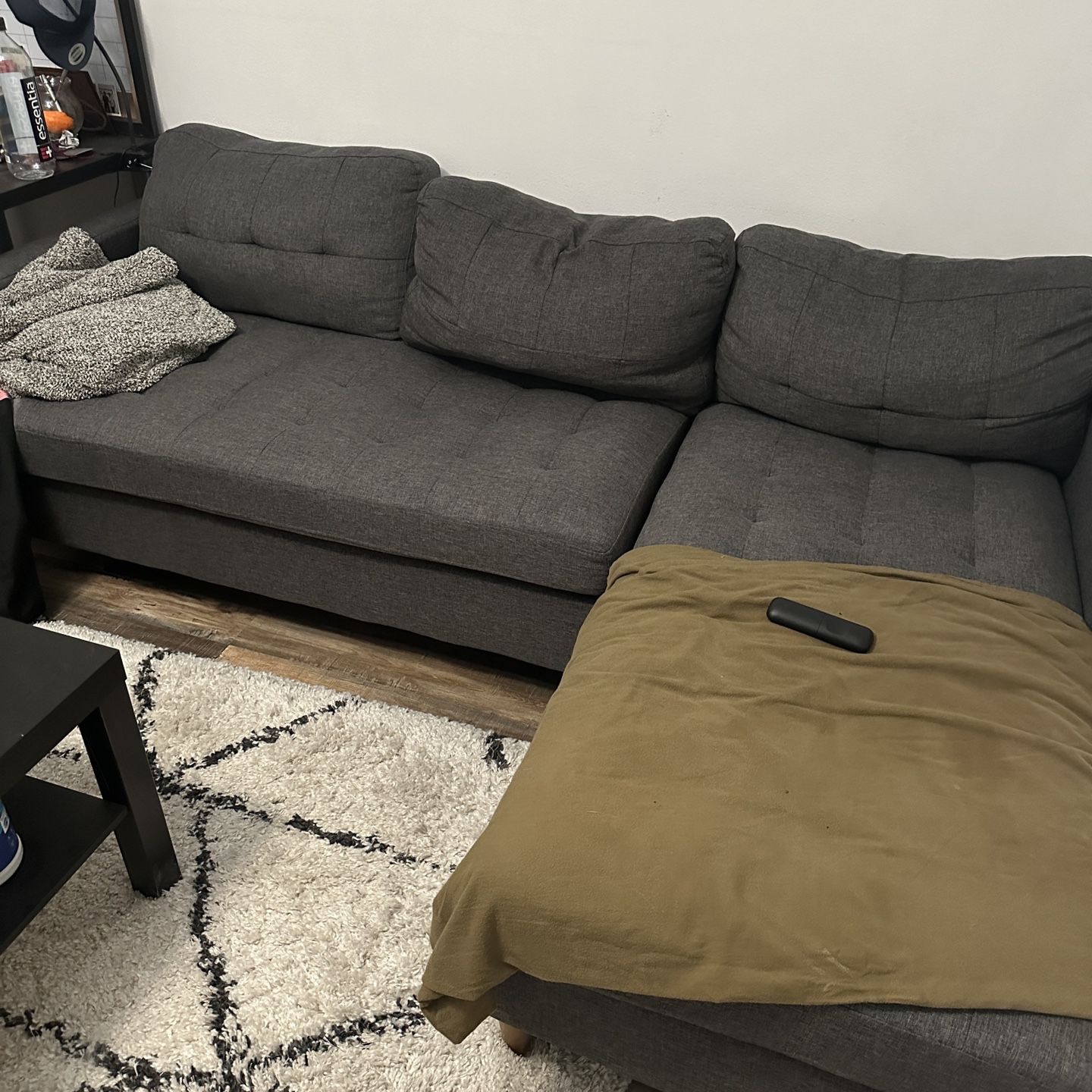 Grey Sectional Sofa (still Available)