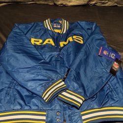 Rams Ultra Game Bomber Jacket 2XL
