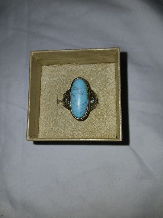 Turquoise Ring Size 7.5