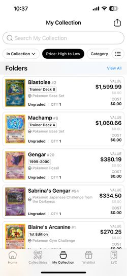 Pokémon collection