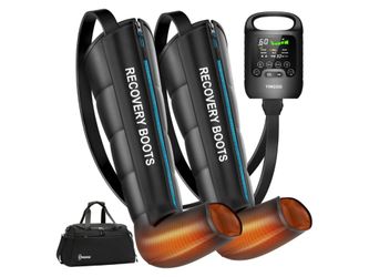 YINGGG Cordless Air Compression Leg Massager Boots – Professional Relaxation System – New in Box