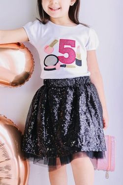 Spa/ Make Up 5th Birthday Outfit