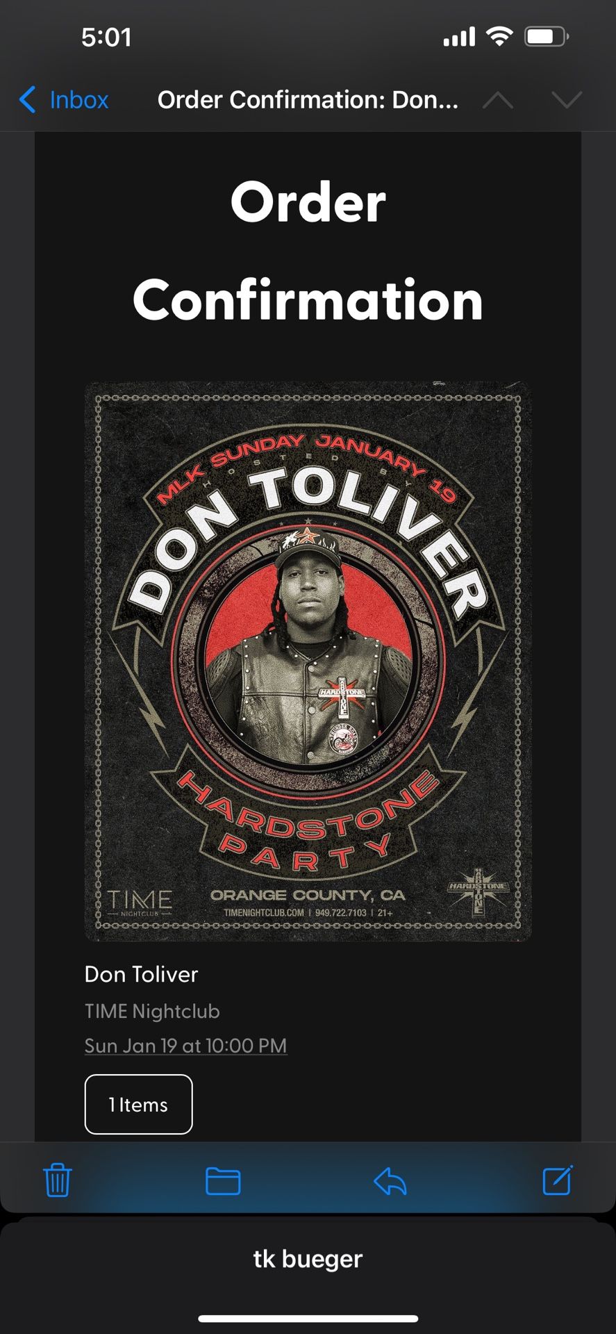 Time Club Don Toliver