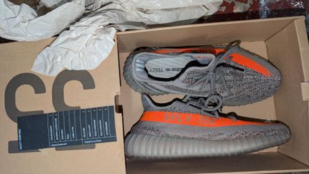Adidas Yeezy 350 V2 Gray Orange