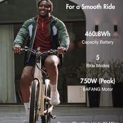 OKAI Step-Through Electric Bicycle (Brand new - Save $499)