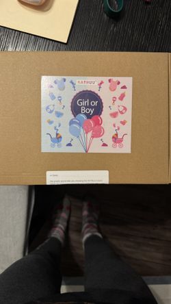 Gender Reveal Party Kit – “Girl or Boy” Balloon Set – New