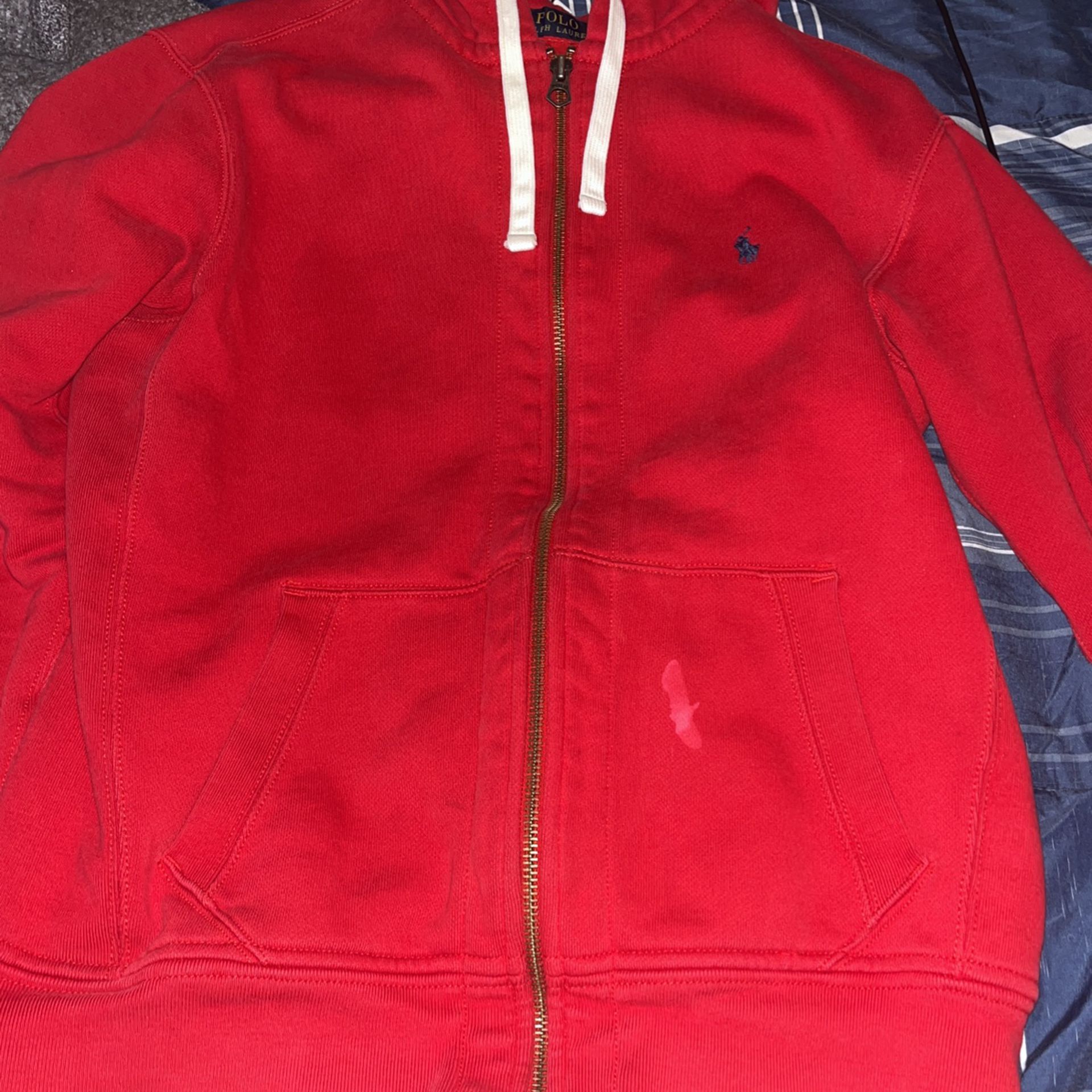Red Polo Sweat Suit
