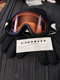 Oakley ski/ snowboarding goggles and mens gloves