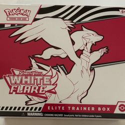 Pokemon Scarlet & Violet White Flare Elite Trainer Box