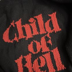 Supreme Child of Hell Cowichan Sweater Black XL