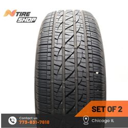 Set of 2 Used  9.5/32    255/60R19  109H  Firestone  Destination LE3