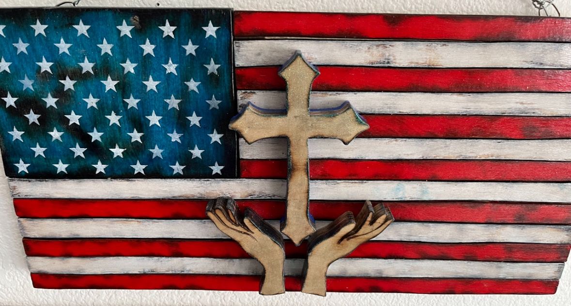 Handcrafted American Flag