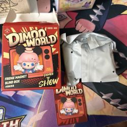 Dimoo Disney World Series Fridge Magnet - Micky TV Show