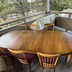 Drexel Dining Table And 8 Chair Set