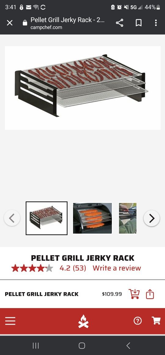 Camp Chef Jery Rack