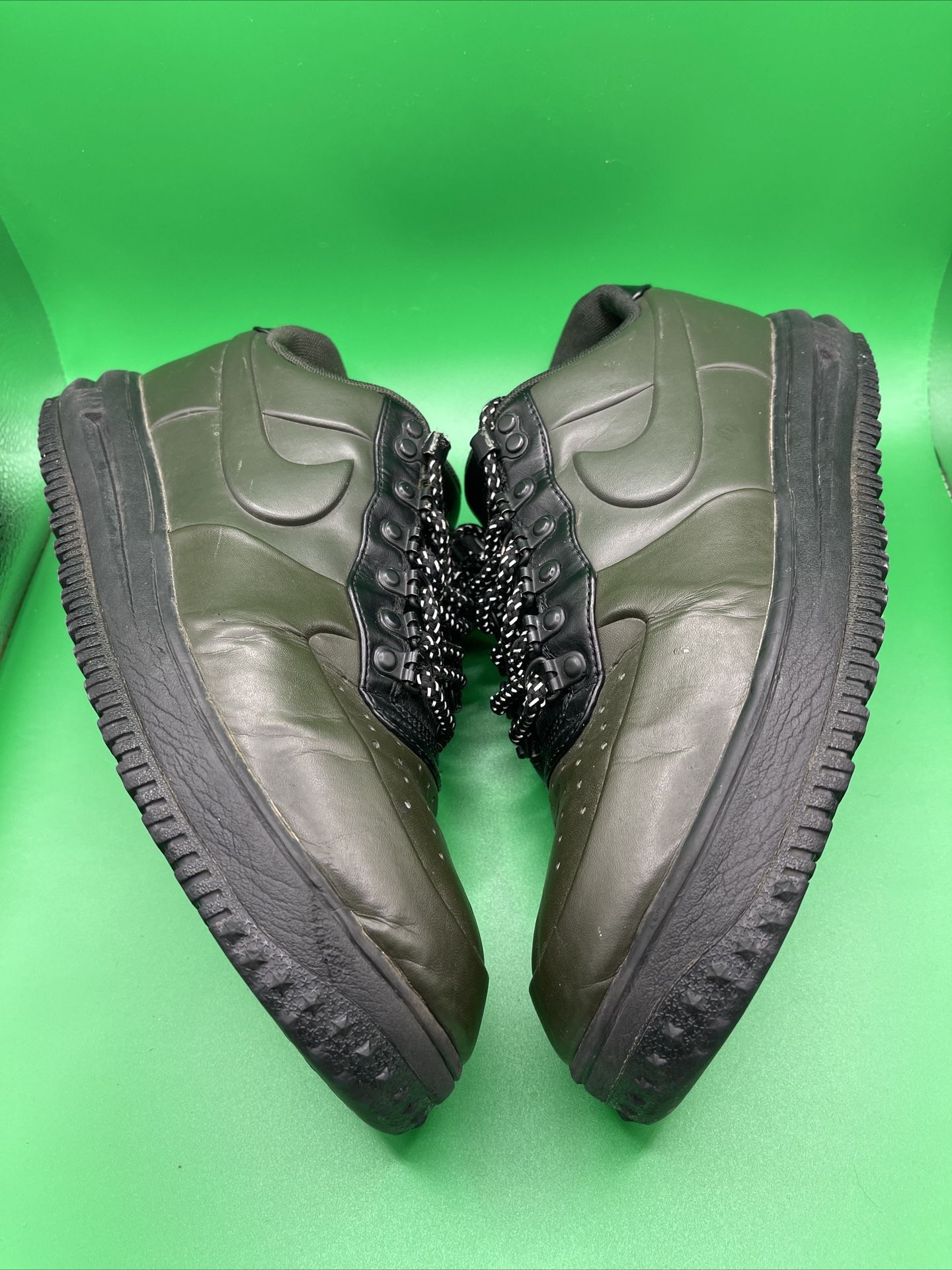 nike lunar force 1 duckboot low green