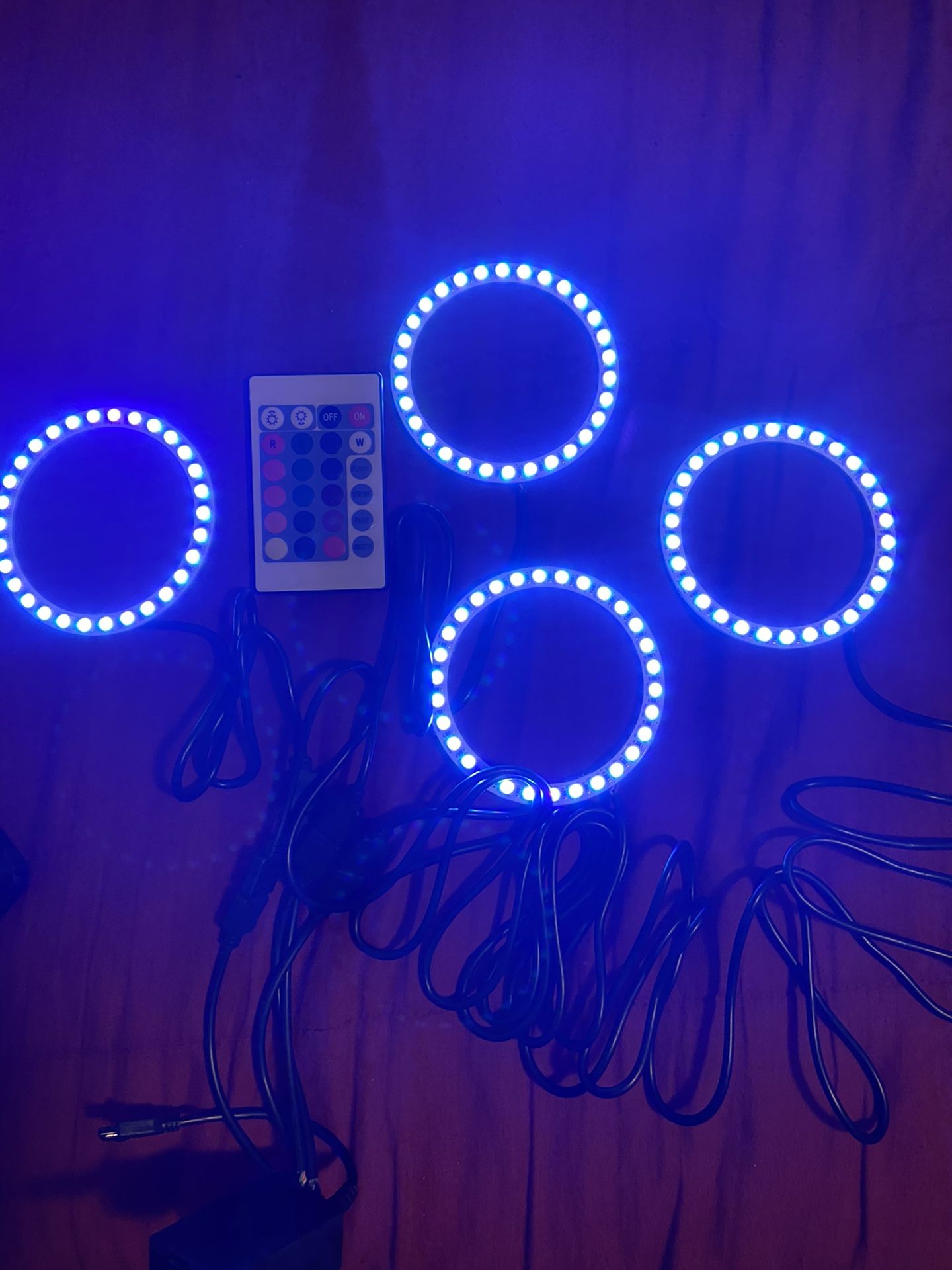 Halo Lights With Remote
