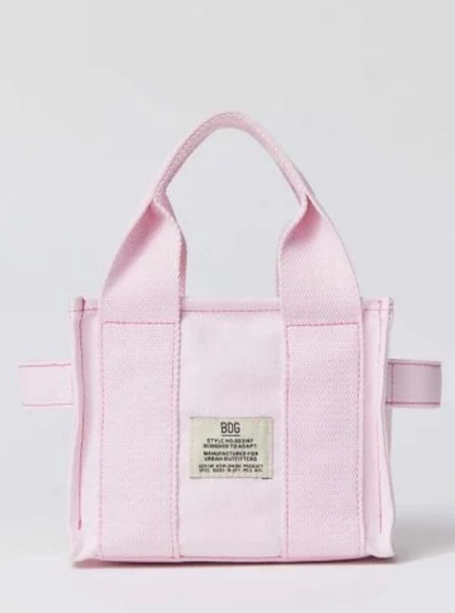 Pink Tote Bag