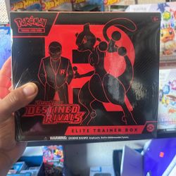 Pokemon Destined Rivals Etb New Sealed