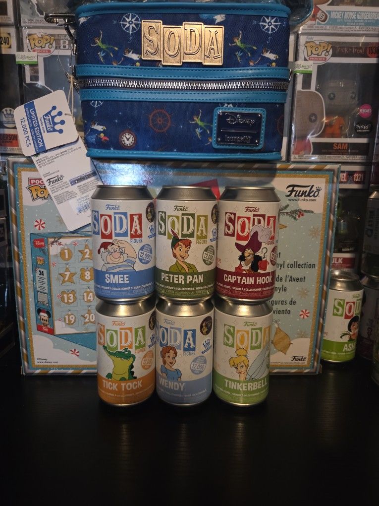 Funko Soda Peter Pan Commons And Cooler