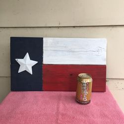 Wood Texas Sign.       South Austin.   