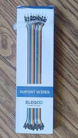 ELEGOO 120Pc Dupont Jumper Wire Kit M/M M/F F/F Breadboard Arduino Raspberry Pi
